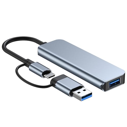 Tragbare USB-C-Dockingstation USB-C-Hubs mit Hochgeschwindigkeits-Datenübertragung für digitale Enthusiasten, professionelle Studenten von MOIDHSAG