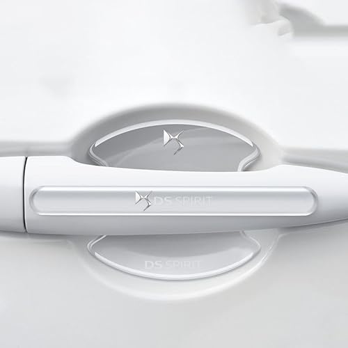 MOIKOTLR 8 Stück Autotür Griffe Aufkleber, für Citroen DS DS4 DS4S DS5 DS6 DS7 DS5LS DS3 DS9 Autotür Griffe Schutz, Auto Türgriff Schutzfolie von MOIKOTLR