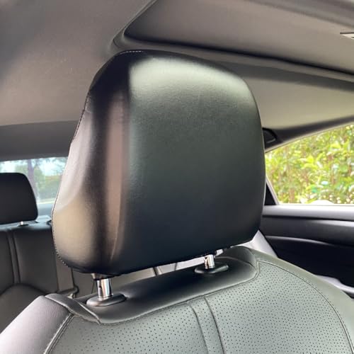 MOIKOTLR Auto-Kopfstützenbezüge, für VW Transporter T4, T5, T6 (1989-2019) Staubdicht Kopfstützenschutz Abdeckung Autositz Kopfstützen Geräte für LKW, Bus, Auto,C-M Front seat von MOIKOTLR