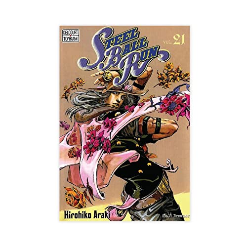 MOIT Anime Steel Ball Run 8 Leinwand-Poster, Wandkunst, Dekoration, Bild für Wohnzimmer, Schlafzimmer, Dekoration, Rahmen-Stil, 30 x 45 cm MOIT Anime Steel Ball Run 8 Leinwand-Poster, Wandkunst, Dekoration, Bild für Wohnzimmer, Schlafzimmer, Dekoration, Rahmen-Stil, 30 x 45 cm von MOIT