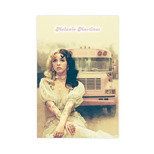 MOIT Pop Singer Melanie Martinez 2 Leinwand-Poster, Wandkunst, Dekoration, Bild für Wohnzimmer, Schlafzimmer, Dekoration, Rahmen-Stil, 50 x 75 cm von MOIT