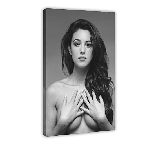 Schauspieler Monica Bellucci 29 Leinwandposter Schlafzimmer Dekor Sport Landschaft Büro Zimmer Dekor Geschenkrahmen Stil 30 x 45 cm von MOIT