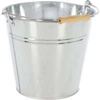 Mojawo - 10 Liter Eimer aus Zink ø 26 x H26 cm-ME1000010-Zink-Eimer Mojawo - 10 Liter Eimer aus Zink ø 26 x H26 cm-ME1000010-Zink-Eimer von MOJAWO