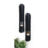 Mojawo - 2er Set Wandkerzenhalter für Teelichter-M301891-Neu von MOJAWO