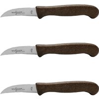 3 Stück Küchenmesser / Schälmesser Bio Kokos Solingen -MMO01-Kokos-3 von MOJAWO