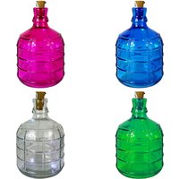 4er Set led Flaschen 4 Farben Batterie-M02351 von MOJAWO