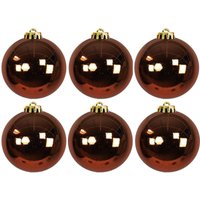 6 Stück xl Baumkugel Braun ø 15cm-MYW99829-6-braun von MOJAWO