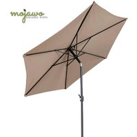 Alu Sonnenschirm Ø3m mit Knick Beige-MMC2100BE von MOJAWO