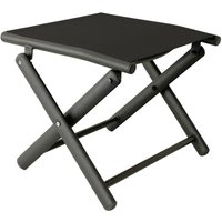 B WARE Fußhocker klappbar Anthrazit / Schwarz-MMC5002-Schwarz B WARE von MOJAWO