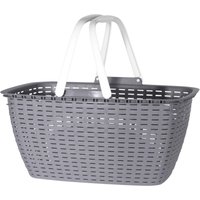 Einkaufskorb mit Henkel 23 L-Y54230970-Grau von MOJAWO