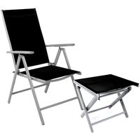 Hochlehner Silbergrau/Schwarz 7 Pos. + Fußhocker-MMC5000S+MMC5001S Hochlehner Silbergrau/Schwarz 7 Pos. + Fußhocker-MMC5000S+MMC5001S von MOJAWO