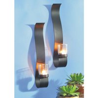 Mojawo - 2er Set Wandkerzenhalter für Teelichter-M301781-prime/WK1004 Mojawo - 2er Set Wandkerzenhalter für Teelichter-M301781-prime/WK1004 von MOJAWO