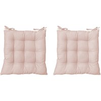 2er Stuhlkissen 40x40cm -MYW52690-2er-apricot von MOJAWO