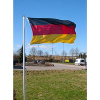 Mojawo - 4-teiliger Fahnenmast em wm inkl. Deutschland- und Bayernfahne-MPO2434-2 von MOJAWO