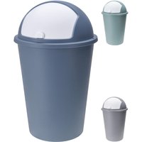 Abfalleimer 25 Liter 3 Farben-Y54231130-blau-var von MOJAWO
