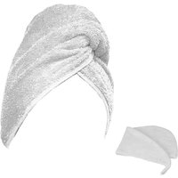 Frottee Kopfturban 60x23cm-M590114-Weiß von MOJAWO