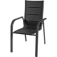 Mojawo - Premium Stapelsessel Aluminium - Textilen gepolstert-MMC372228 von MOJAWO