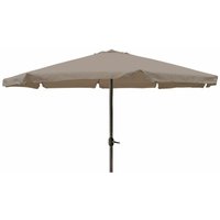 Sonnenschirm ø 4m mit Kurbel in Taupe-MMC2012TP von MOJAWO