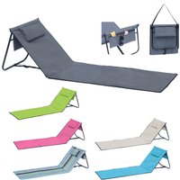 Mojawo - Strandliege Strandmatte faltbar L152xB51xH41cm-MSM07-Beige-var Mojawo - Strandliege Strandmatte faltbar L152xB51xH41cm-MSM07-Beige-var von MOJAWO