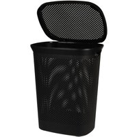 Wäschekorb + Deckel 60 Liter -027100100-Schwarz Wäschekorb + Deckel 60 Liter -027100100-Schwarz von MOJAWO