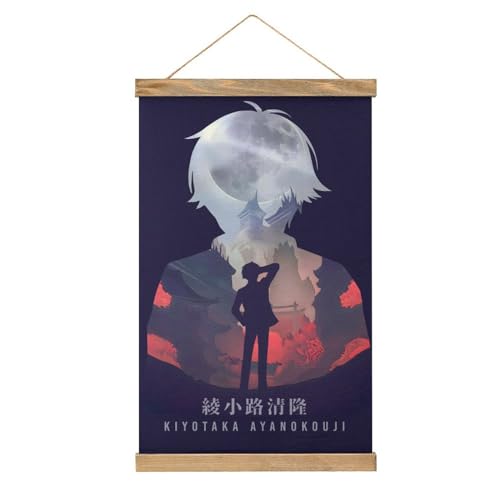 MOJDI Ayanokoji Kiyotaka Scroll Poster Stoff Bild Kunst Holz DIY Rahmen Hängende Druck Aufhänger Für Zimmer Dekor Öl Leinwand Kit Geschenk von MOJDI