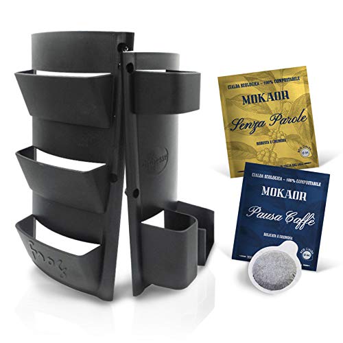 i1057 Zubehör für Kaffeemaschine Frog, Becherhalter, Kit für Zucker und Stäbchen von mokaor