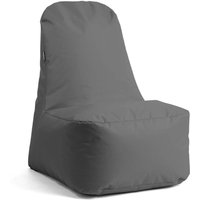 [NEUWERTIG] Mokebo Sitzsack Sessel 'Der Däumchendreher' Relaxsessel Pouf Sitzhocker Grau von MOKEBO