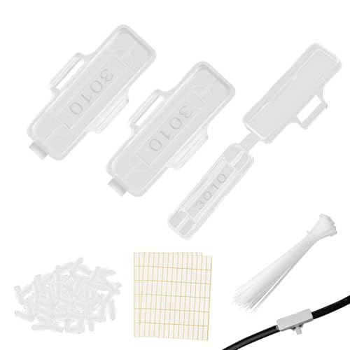 100 Stück Kabelbeschriftung Erkennungsbox Set mit 100 pcs Kabelbinder, Kabel Beschriftung, Wasserdicht Transparent Kabeletiketten, Kabelbeschriftung Clip für Kennzeichnung und Sortierung 100 Stück Kabelbeschriftung Erkennungsbox Set mit 100 pcs Kabelbinder, Kabel Beschriftung, Wasserdicht Transparent Kabeletiketten, Kabelbeschriftung Clip für Kennzeichnung und Sortierung von MOKIDO