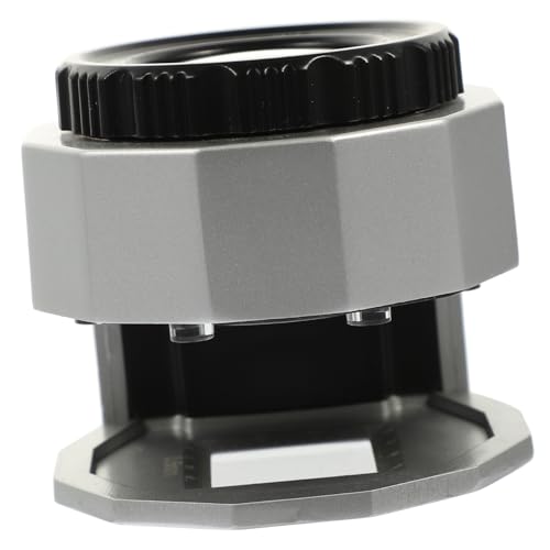 MOKKHNB 1 Satz Fach Einstellbare LED Juwelierlupe Tragbare Vergrößerung mit Licht für Edelsteine Schmuck und Münzen Optisches Silberfarben für Präzise Arbeiten MOKKHNB 1 Satz Fach Einstellbare LED Juwelierlupe Tragbare Vergrößerung mit Licht für Edelsteine Schmuck und Münzen Optisches Silberfarben für Präzise Arbeiten von MOKKHNB