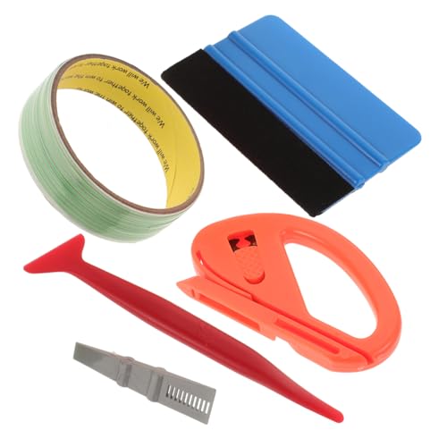 MOKKHNB 1 Satz Vinyl Wrap Cutter Kit für Fahrzeugfolierung Hochadhäsive Tönungsfolie Anwendung Schaber Werkzeug für Fensterfolierung und Verpackung MOKKHNB 1 Satz Vinyl Wrap Cutter Kit für Fahrzeugfolierung Hochadhäsive Tönungsfolie Anwendung Schaber Werkzeug für Fensterfolierung und Verpackung von MOKKHNB