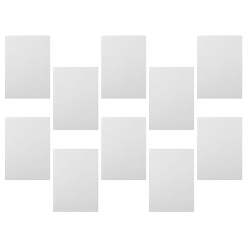 MOKKHNB 10stücke Teiliges Aluminium Sublimation Blanks Helle Silber Oberfläche Für DIY Foto Druck Personalisierte Schilder Robustes Langlebiges Material MOKKHNB 10stücke Teiliges Aluminium Sublimation Blanks Helle Silber Oberfläche Für DIY Foto Druck Personalisierte Schilder Robustes Langlebiges Material von MOKKHNB