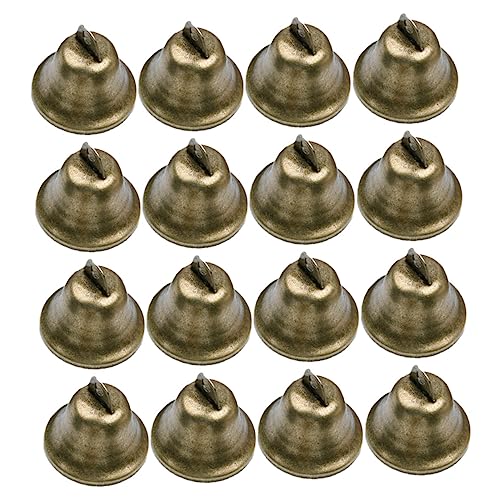 MOKKHNB 16Stücke Bronze Glocken für DIY Bastelprojekte Weihnachtsglocken für Dekoration Windspiele und Schmuckanhänger Festliche Anlässe MOKKHNB 16Stücke Bronze Glocken für DIY Bastelprojekte Weihnachtsglocken für Dekoration Windspiele und Schmuckanhänger Festliche Anlässe von MOKKHNB