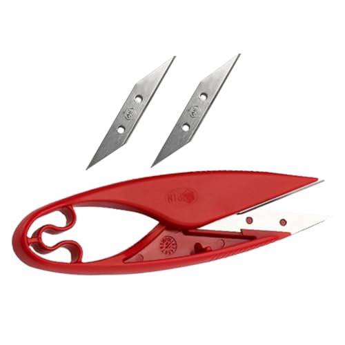 MOKKHNB 1Satz Garnschere Präzise Nähschere für Stoffe und Fäden Leicht und Handlich für DIY Projekte und Nähzubehör von MOKKHNB