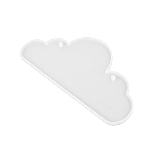MOKKHNB 1Stück Cloud Form Silikonform für DIY Türschild Flexible und Transparente Silikonmould für Kreative Türplaketten Einfach zu Reinigen für Bastelprojekte von MOKKHNB