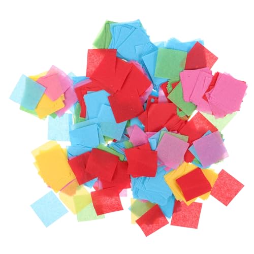 MOKKHNB 1tasche Seidenpapier Konfetti Bastelmaterial Partybedarf Quadratisches Papier Scrapbooking Dekoration DIY Zubehör Ballon Gefüllt Geschenk Dekopapier MOKKHNB 1tasche Seidenpapier Konfetti Bastelmaterial Partybedarf Quadratisches Papier Scrapbooking Dekoration DIY Zubehör Ballon Gefüllt Geschenk Dekopapier von MOKKHNB