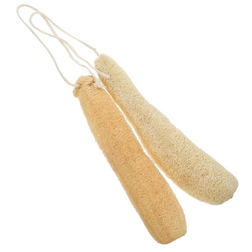 MOKKHNB 2 STÜCK Loofah Reinigungspads Weiche Strapazierfähige Spülbürsten für Küchenreinigung für Geschirr Töpfe und Oberflächen Öl und Schmutzabweisend von MOKKHNB