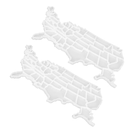 MOKKHNB 2 Stück Diy Usa Map Puzzle Silikonformen für Kreative Bastelprojekte Wiederverwendbar für und Kunstprojekte Leicht zu Reinigen und Langlebig MOKKHNB 2 Stück Diy Usa Map Puzzle Silikonformen für Kreative Bastelprojekte Wiederverwendbar für und Kunstprojekte Leicht zu Reinigen und Langlebig von MOKKHNB