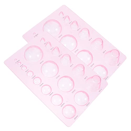 MOKKHNB 2 Stück Quilling Platten für Papierkunst Halbkugel Werkzeug für Präzises Basteln für DIY Projekte und Anfänger im Papierquilling MOKKHNB 2 Stück Quilling Platten für Papierkunst Halbkugel Werkzeug für Präzises Basteln für DIY Projekte und Anfänger im Papierquilling von MOKKHNB