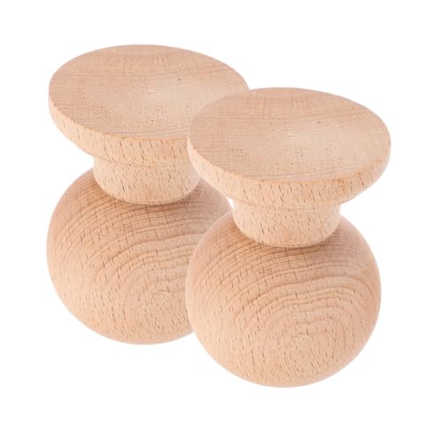 MOKKHNB 2stücke Holz Kugel Endstück Dekorativ Unvollendete Massivholz Finial Innentreppe Treppen Endstücke Holzendstücke Bettpfosten DIY Basteln MOKKHNB 2stücke Holz Kugel Endstück Dekorativ Unvollendete Massivholz Finial Innentreppe Treppen Endstücke Holzendstücke Bettpfosten DIY Basteln von MOKKHNB