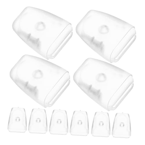 MOKKHNB 20 Stück PVC Küchenspülen Gitterkorbfüße Ersatzfüße für Geschirrkörbe Schutzfüße für Abtropfgestelle Langlebig und Wassertropfenabweisend Mühelose Installation von MOKKHNB