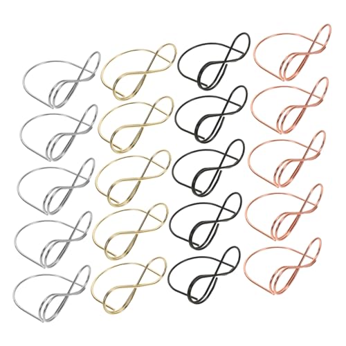 MOKKHNB 20 Stück Kartenhalter aus Verzinktem Förmige Multifunktionale Tischkarten Namens und Memo Clips für Hochzeit Büro Meetings und Veranstaltungstische Schwarz Silber Gold Roségold MOKKHNB 20 Stück Kartenhalter aus Verzinktem Förmige Multifunktionale Tischkarten Namens und Memo Clips für Hochzeit Büro Meetings und Veranstaltungstische Schwarz Silber Gold Roségold von MOKKHNB