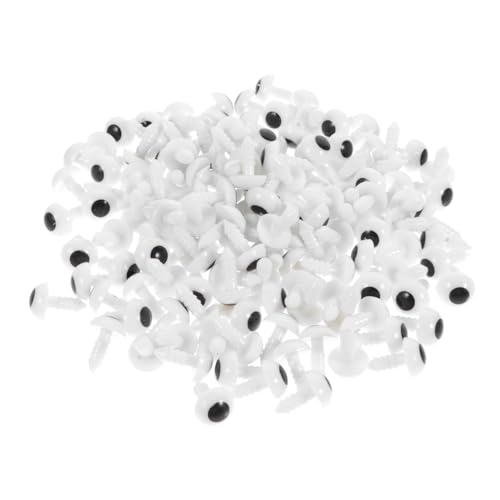 MOKKHNB 200 Stück Kunststoff Puppenaugen für DIY Puppen Basteln Langlebige Kunststoffaugen mit Abgerundeten Kanten Sicher für Kinderhandwerk und Spielzeugherstellung als und Dekoration MOKKHNB 200 Stück Kunststoff Puppenaugen für DIY Puppen Basteln Langlebige Kunststoffaugen mit Abgerundeten Kanten Sicher für Kinderhandwerk und Spielzeugherstellung als und Dekoration von MOKKHNB