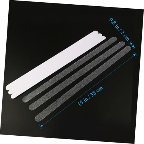 MOKKHNB 24 Stück Teiliges Transparentes Rutsch Klebeband für Badewanne und Dusche rutschfeste wasserdichte Pet Streifen mit Konvexer Oberfläche für Sichere Böden und Treppen MOKKHNB 24 Stück Teiliges Transparentes Rutsch Klebeband für Badewanne und Dusche rutschfeste wasserdichte Pet Streifen mit Konvexer Oberfläche für Sichere Böden und Treppen von MOKKHNB