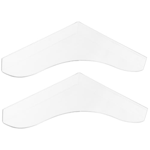 MOKKHNB 2Stücke Badewannen Spritzschutz aus Dickem Duschspritzschutz für Ecken Wasserabweisend Installieren für Badezimmer Küche und Fensterbänke von MOKKHNB
