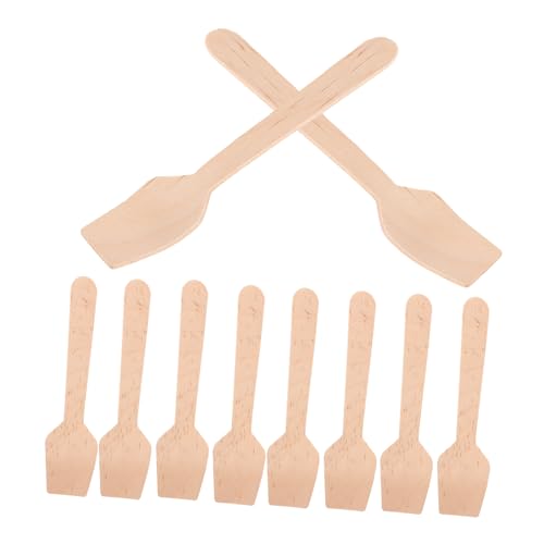 MOKKHNB 300 Stück Mini Holzlöffel Einweg Nachhaltig Nachhaltige Einweg Löffel Quadratisch Kleine Kostlöffel für Eis Joghurt Dessert Kaffee Catering Party MOKKHNB 300 Stück Mini Holzlöffel Einweg Nachhaltig Nachhaltige Einweg Löffel Quadratisch Kleine Kostlöffel für Eis Joghurt Dessert Kaffee Catering Party von MOKKHNB