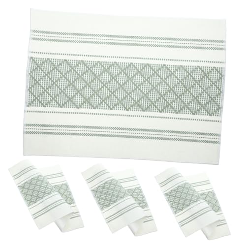 MOKKHNB 4 Stück Teiliges Set Tischsets aus Baumwolle Waschbare Platzdeckchen im Modernen Landhausstil für Esstisch Dekoration und Tägliche Nutzung MOKKHNB 4 Stück Teiliges Set Tischsets aus Baumwolle Waschbare Platzdeckchen im Modernen Landhausstil für Esstisch Dekoration und Tägliche Nutzung von MOKKHNB