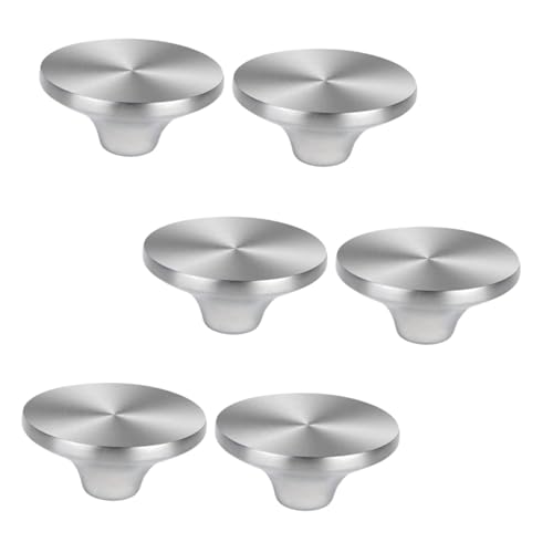 MOKKHNB 6 Stück Teiliges Edelstahl Topfdeckelknöpfe Kompatibel mit Pfannen Suppentopfdeckeln Hitzebeständige Rostfreie Griffknöpfe für Komfortable Handhabung und Einfache Montage MOKKHNB 6 Stück Teiliges Edelstahl Topfdeckelknöpfe Kompatibel mit Pfannen Suppentopfdeckeln Hitzebeständige Rostfreie Griffknöpfe für Komfortable Handhabung und Einfache Montage von MOKKHNB
