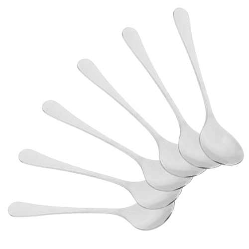 MOKKHNB 6 Stück Teiliges aus Küchenspoons mit Langem Griff und Verstärkter Bauweise für Kaffee Desserts und Suppen Spülmaschinengeeignet Praktisch für Täglichen Gebrauch MOKKHNB 6 Stück Teiliges aus Küchenspoons mit Langem Griff und Verstärkter Bauweise für Kaffee Desserts und Suppen Spülmaschinengeeignet Praktisch für Täglichen Gebrauch von MOKKHNB