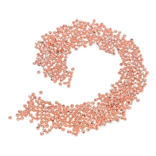 MOKKHNB 600 Stück Runde Spacer Perlen für Armbänder Goldplattierte Messingperlen Lose Schmuckperlen zum Basteln und DIY Handwerk MOKKHNB 600 Stück Runde Spacer Perlen für Armbänder Goldplattierte Messingperlen Lose Schmuckperlen zum Basteln und DIY Handwerk von MOKKHNB