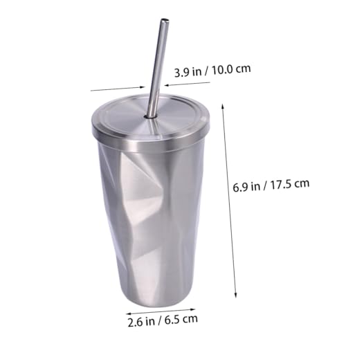 MOKKHNB Edelstahl Tumbler mit Strohhalm Doppelwand Trinkbecher für Heiß und Kalt Diamond Design Langlebig Leicht für Kaffee Eiskaffee Smoothies und Outdoor Gebrauch MOKKHNB Edelstahl Tumbler mit Strohhalm Doppelwand Trinkbecher für Heiß und Kalt Diamond Design Langlebig Leicht für Kaffee Eiskaffee Smoothies und Outdoor Gebrauch von MOKKHNB